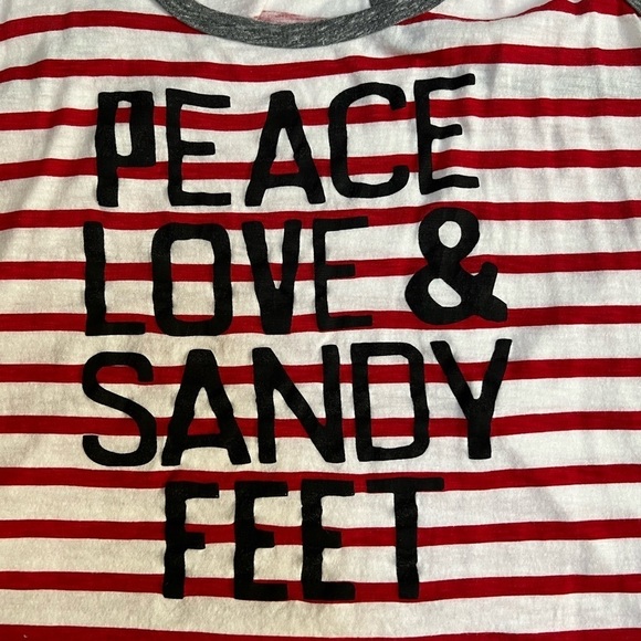 Sundry Red White & Blue Graphic Tank Top size M - Picture 2 of 6